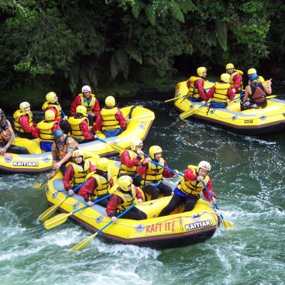 Neuseeland Urlaub rafting